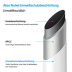 Heilmetz Badheizkörper Weiß Handtuchtrockner Heizung 1800 x 600 mm Bad Heizkörper Handtuchheizkörper Mittelanschluss Handtuchwärmer