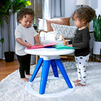 Baby Einstein, Around We Grow 4-in-1 Spieltisch & Lauflernhilfe mit Lichtern & Musik, Lauflernwagen mit Spielstation,15 Aktivität Spielzeug, 360° drehender Sitz, höhenverstellbar, Kinder ab 6 Monaten