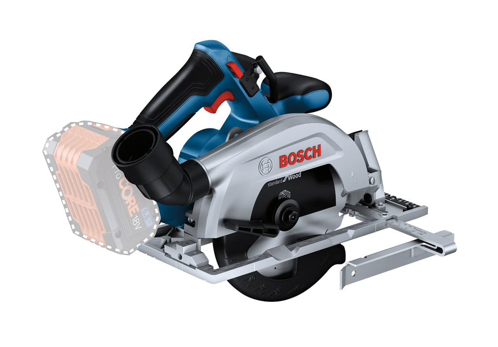 Bosch Professional 18V System Akku Kreissäge GKS 18V 57-2 (165mm Sägeblatt, 57 mm Schnitttiefe, inkl. L-BOXX, ohne Akku/ Ladegerät)
