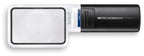 Eschenbach Optik Handlupe mobiluxLED mit LED-Beleuchtung und 4X-Vergrößerung Linsengröße: 75x50mm - Made in Germany
