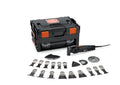 FEIN Multimaster MM 700 Max BLACK EDITION, Unser bestes MultiTool mit über 30 Zubehören zum Sägen, Schleifen, Schneiden , 450 W, Anti-Vibrationssystem, Aufnahme StarlockMax, QuickIN Werkzeugwechsel