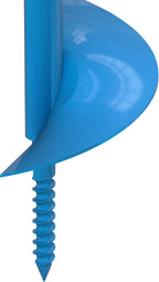 Güde Handerdbohrer GH 150 (Gesamtlänge 104 cm, ø 15 cm, für das Setzen von Zaunpfählen, Einpflanzungen etc, rutschfeste Handgriffe, großer Quergriff aus Metall für optimale Kraftübertragung)