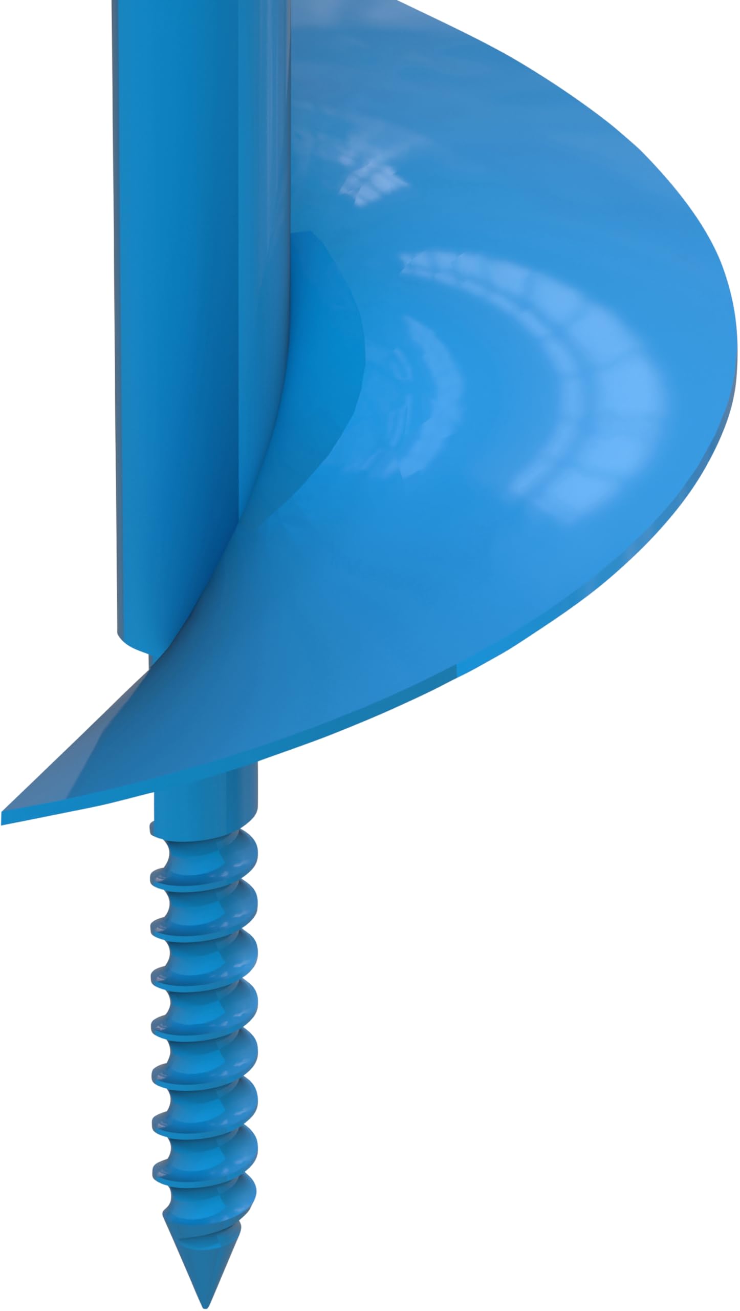 Güde Handerdbohrer GH 150 (Gesamtlänge 104 cm, ø 15 cm, für das Setzen von Zaunpfählen, Einpflanzungen etc, rutschfeste Handgriffe, großer Quergriff aus Metall für optimale Kraftübertragung)