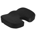 Amazon Basics Rechteckig Memoryschaum-Sitzkissen für Bürostühle, Schwarz, 45 X 35.8 X 7.1 cm