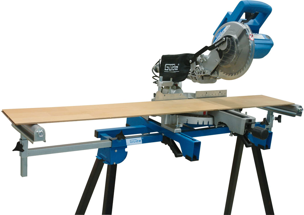 Güde Uni-Maschinen-Gestell GUG 135 (max. Spannweite: 1530 mm, max. Traglast: 100 kg, Auszug Rollenführung: 0-340 mm, Höhenverstellung Rollenführung: 0-145 mm, Rollenführung mit beidseitigem Anschlag)