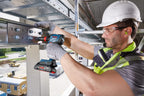 Bosch Professional 18V System Akku Drehschlagschrauber GDX 18V-210 C (max. Drehmoment 210 Nm, inkl. 2x Akku GBA 18V 5.0Ah, Schnellladegerät GAL 18V-40, L-BOXX)
