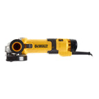 Dewalt 125 mm Winkelschleifer DWE4257 (1.500 Watt, Epoxidharz geschützte Motorwicklung, Wiederanlaufschutz, Sanftanlauf, Überlastschutz, Drehzahlvorwahl, elektronische Kupplung, M14 Spindel)