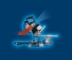 Bosch Professional 18V System BITURBO Akku Kapp- und Gehrungssäge GCM 18V-216 D (inkl. 1x Kreissägeblatt, 2x Werkstückauflage, Staubbeutel, Spannzwinge, ohne Akku/Ladegerät)