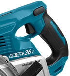 Makita DRS780Z Akku-Handkreissäge 2x18 V (ohne Akku, ohne Ladegerät)