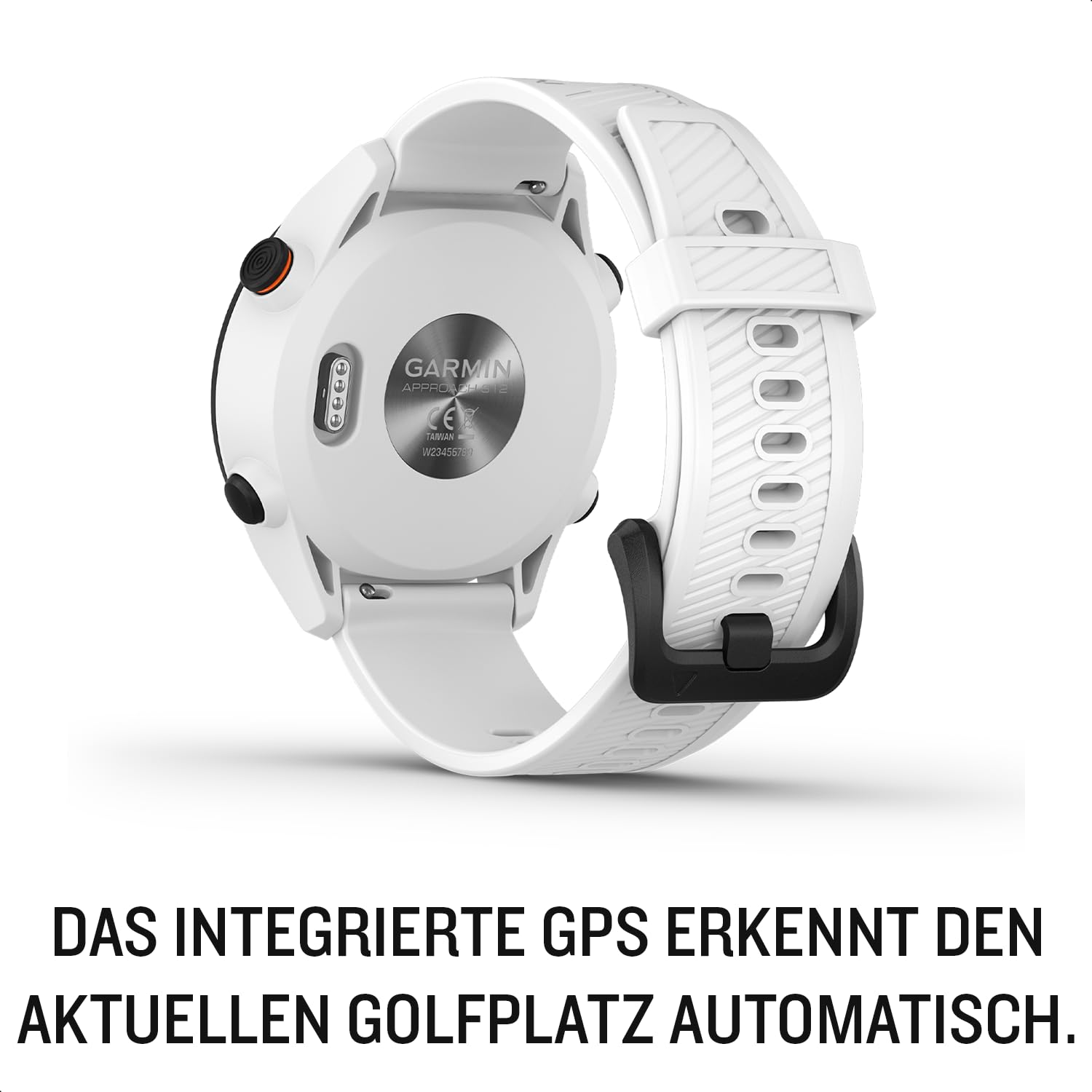Garmin Approach S12 - GPS-Golfuhr mit Schlagweitenmessung & Distanzangaben zum Grün/Hindernissen auf 42.000 Golfplätzen. 1,3“ Display mit einfacher Bedienung & bis zu 30 h Akkulaufzeit im Golf-Modus.