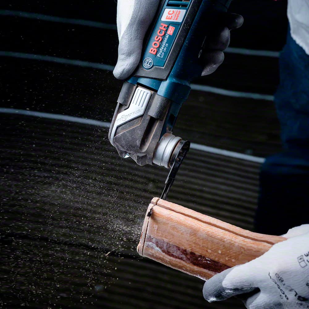 Bosch Professional 18V System Akku Multi Cutter GOP 18V-28 (Oszillationswinkel: 1,4°, ohne Akku/ Ladegerät)