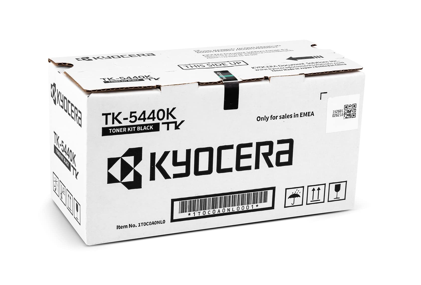 Kyocera TK-5440K Toner Schwarz. Original Tonerkartusche für bis zu 2800 Seiten. Toner Drucker kompatibel für PA2100cx, PA2100cwx, MA2100cfx und MA2100cwfx