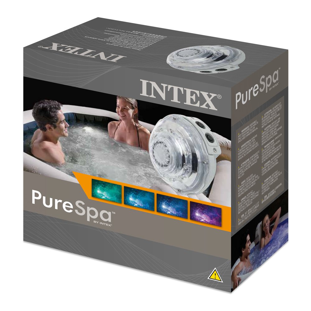 Intex LED Beleuchtung PureSpa Jet & Kombi Modelle Pure Spa Grau Einheitsgröße