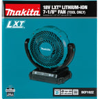 Makita DCF102Z Akku Lüfter 18 V (ohne Akku, ohne Ladegerät), Blau, 101