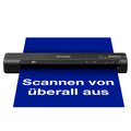 Epson WorkForce ES-60W mobiler Dokumentenscanner (Scanner, DIN A4, integrierter Akki, 600dpi, WiFi, USB 2.0)