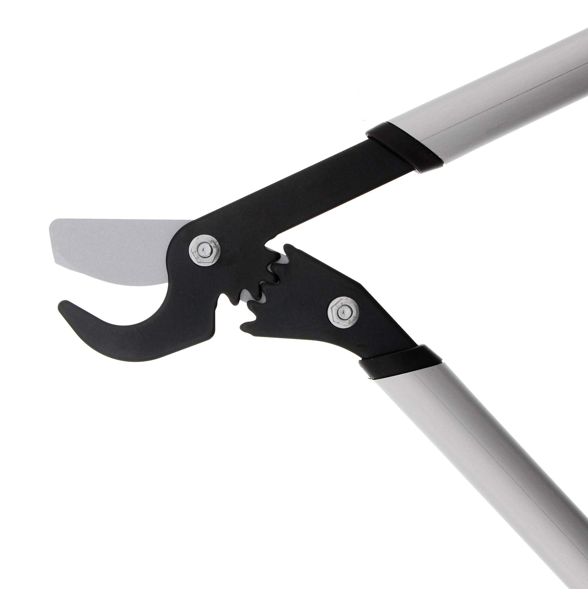 Fiskars PowerGear X Bypass-Getriebeastschere für frisches Holz, Antihaftbeschichtet, Gehärteter Präzisionsstahl, Länge: 80 cm, Schwarz/Orange, LX98-L, 1020188