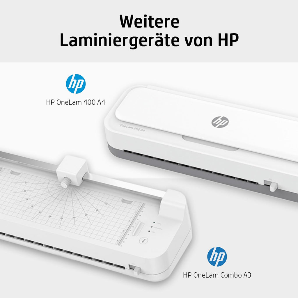 HP Pro Laminator 600 A3, Laminiergerät, 75/80-125 Micron, inklusive Laminierfolien, 3164