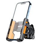 Grefay Fahrrad Handyhalterung【1S Schnelle Demontage】 Motorrad Handyhalter Mit 360 Drehung Outdoor Lenker Handyhalter für Rennrad MTB Scooter für 4,5-7,0 Smartphone