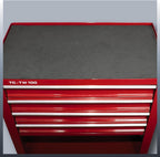Einhell Werkstattwagen TC-TW 100 (Interlock-System, 4 drehbare Rollen mit Zwei Feststellbremsen, Ablagefach mit Klappe)