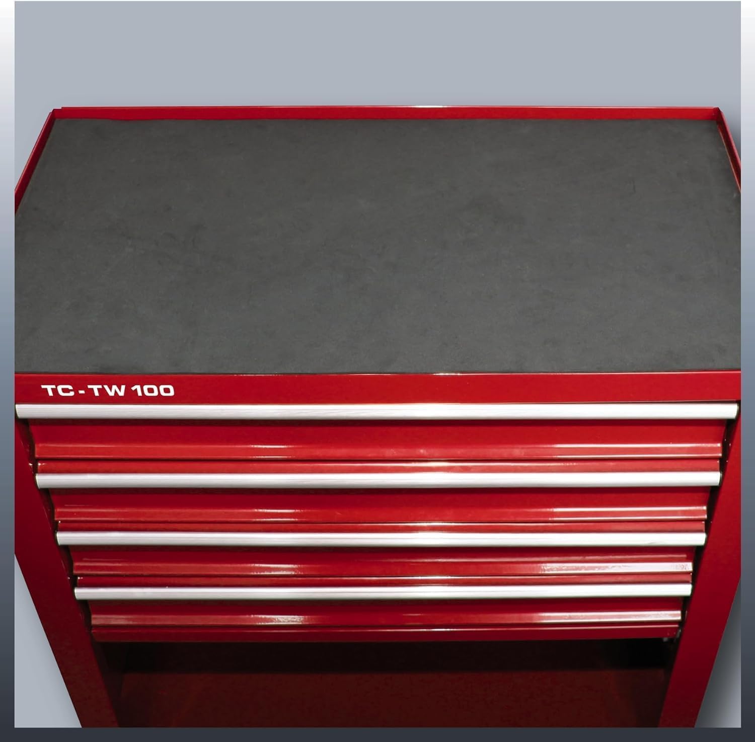 Einhell Werkstattwagen TC-TW 100 (Interlock-System, 4 drehbare Rollen mit Zwei Feststellbremsen, Ablagefach mit Klappe)