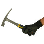 STANLEY Maurerhammer Antivibe (570 g Kopfgewicht, mit Vibrationsdämpfung, Stahlstiel, thermoplastischer Gummigriff) 1-54-022