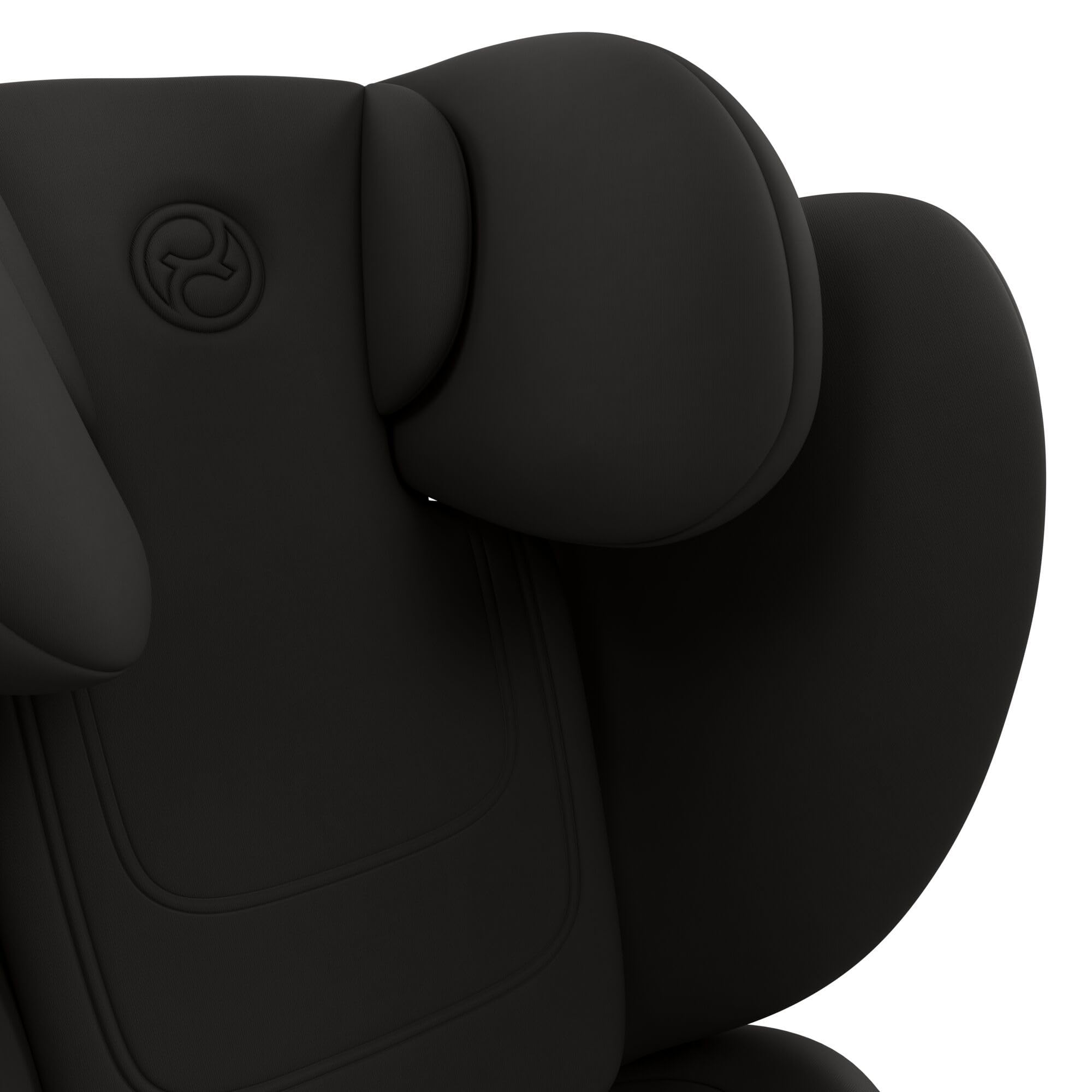 CYBEX Gold Kinder-Autositz Solution G2 Comfort, Ab ca. 3 bis 12 Jahre (100 - 150 cm), Max. 50 kg, Für Autos mit und ohne ISOFIX, Magic Black (Schwarz)