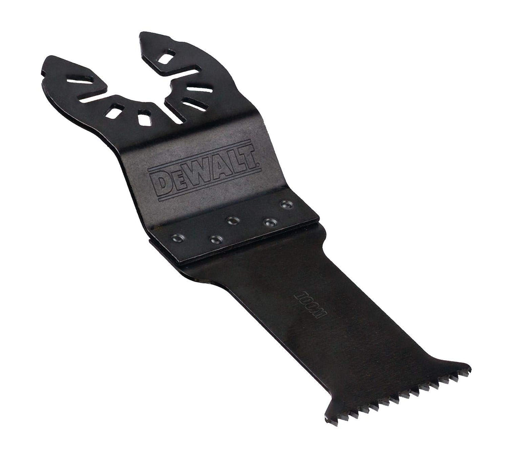 DEWALT Multi-Tool/ Multifunktionswerkzeug (18 Volt, 2,0 Ah Akku, bürstenlos, LED-Arbeitslampe, Airlock-System, inkl. 35-teiliges Zubehör-Set, 2 Akkus, Schnell-Ladegerät und TSTAK Box II) DCS355D2