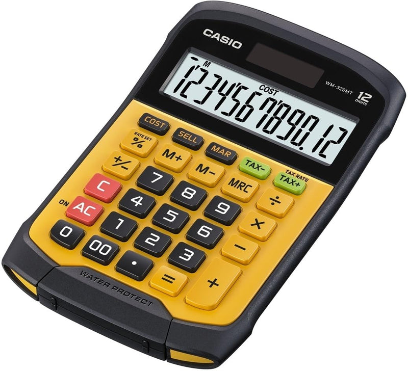 Casio WM-320MT-BOITE, Gelb, Schwarz