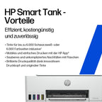 HP Smart Tank 5105 3-in-1 Multifunktionsdrucker (WLAN; Mobiles Drucken) – 3 Jahre Tinte inklusive, 3 Jahre Garantie, großer Tintentank, hohe Reichweite, Drucken in hoher Qualität