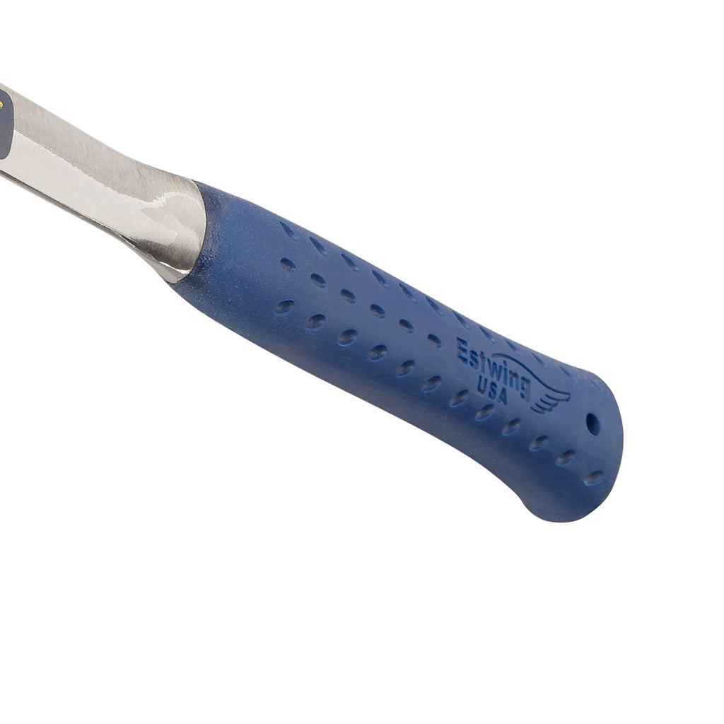 Estwing Rock Pick Geologischer Hammer mit spitzer Spitze und stoßreduzierendem Griff, 625 ml, Blau