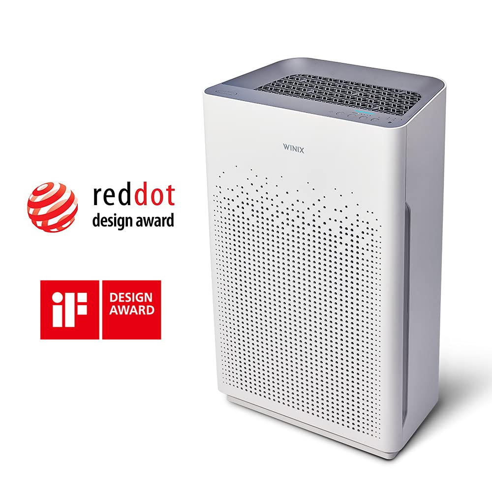 WINIX ZERO-S luftreiniger Allergiker, CADR 400m³/h, 100㎡, Air Purifier für Raucherzimmer gegen Allergien, Staub, Pollen, Tierhaare, Luftqualitätsanzeige, Auto Schlafmodus, Weiß