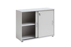 Möbelpartner Aktenschrank Manni 701343, lichtgrau, 100,0 x 39,5 x 77,4 cm