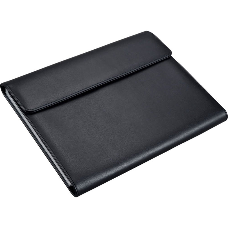 Alassio 31511 - Fächermappe Vado mit 12 Fächern, DIN A4, ca. 33 x 26 x 4 cm, schwarz, aus Lederimitat