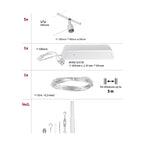 Paulmann Wire Set Salt max5x10W GU5,3 Chrom matt/C