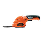 Black+Decker Akku-Grasschere GSL200 (3,6V Li-Ion, kompakte Rasenschere zur Rasenpflege, Akku-Laufzeit ca. 45 min, Einschaltsperre, inkl. Ladestation mit Ladekabel, LED-Ladeanzeige)