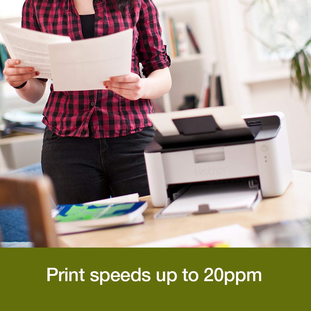 Brother HL-1110 kompakter Schwarzweiß-Laserdrucker