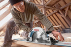 Bosch Professional Kreissäge GKS 85 G (inkl. 1x Kreissägeblatt, Optiline Wood, 235 x 30/25 x 2,8 mm, 24, Innensechskantschlüssel SW 5, Absaugadapter)