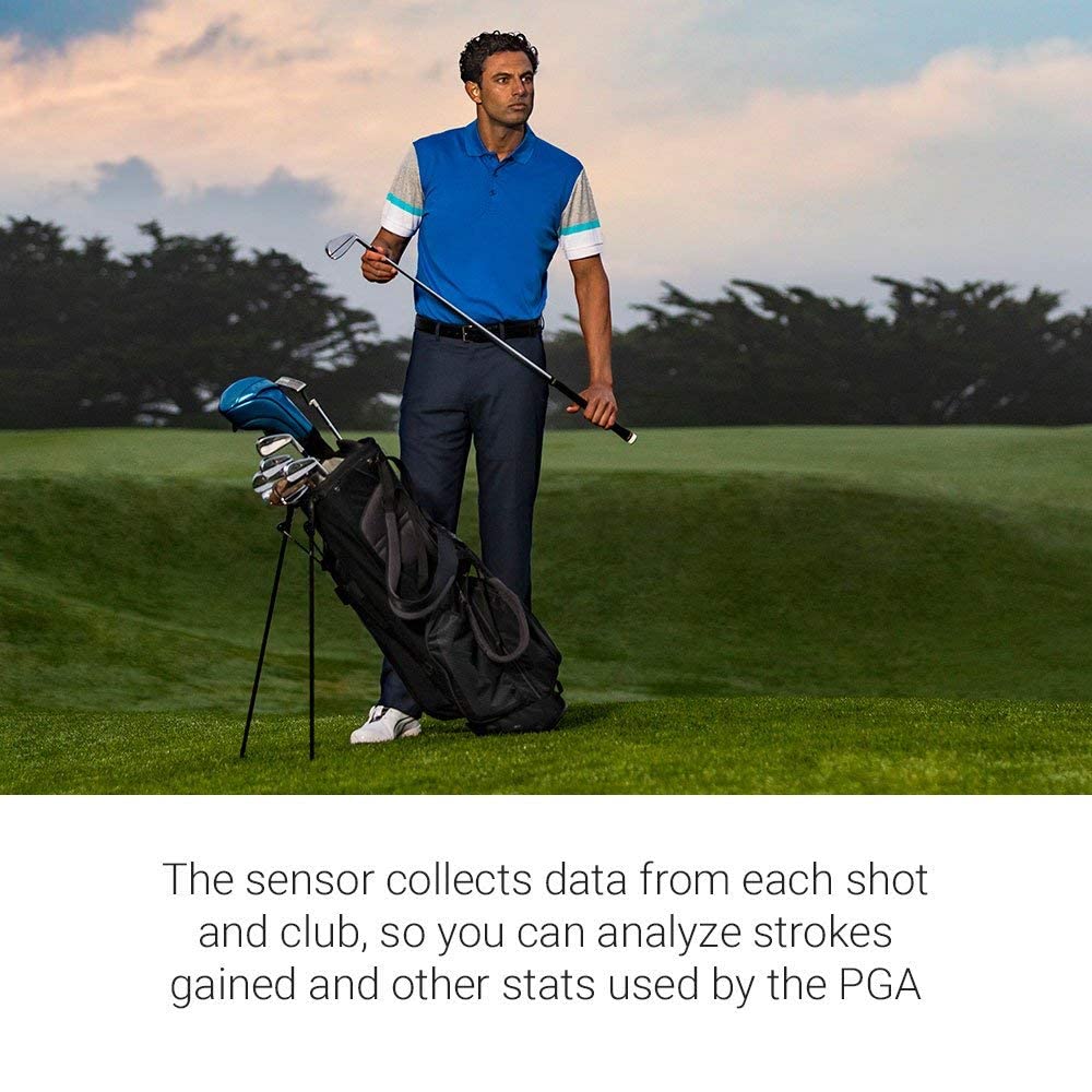 Garmin Approach CT10 Golfschlägersensoren, 14 Stück Komplettset – automatische Aufzeichnung von Golfschlägen, Installation am Schlägergriff, Statistiken zur Schlägerperformance & Schlagweiten