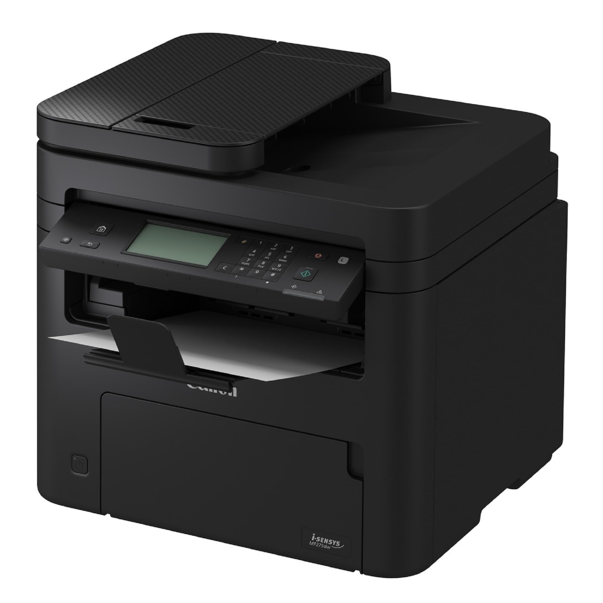 Canon i-SENSYS MF275 A4 S/W-Laser MFP, Drucken Kopieren Scannen Faxen, USB, LAN, W-LAN, 150 Blatt Papierkassette, 29 DIN A4 Seiten/Minute, Duplexdruck