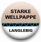 Elba Archivbox tric system, mit Verschlusslasche, aus Wellpappe in braun, 12 Stück