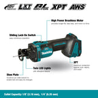 Makita DCO181Z Akku-Rotationsschneider 18 V (ohne Akku, ohne Ladegerät)