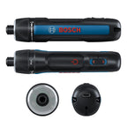 Bosch Professional Akkuschrauber Bosch GO 3 (inkl. 8-teiligem Bit-Set, Bitaufnahme, USB-C-Kabel, Mini-Koffer)