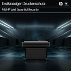 HP DesignJet T230 24 Zoll (61 cm 5HB07D), Großformatdrucker, Plotter, Standard A4-A1, 68 A1-Ausdrucke/Stunde, Wi-Fi, Ethernet, USB, 2400x1200 DPI, Recyceltes Metall, 1 Jahr Garantie, Click, Schwarz