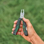 Bosch 16-in-1 Multi-Tool (Multifunktionswerkzeug zum Heimwerken, Outdoor und Camping; Edelstahl; Verriegelungsfunktion; Softgrip; 16 Funktionen: Zange; Schraubendreher; Messer; Säge, usw.)