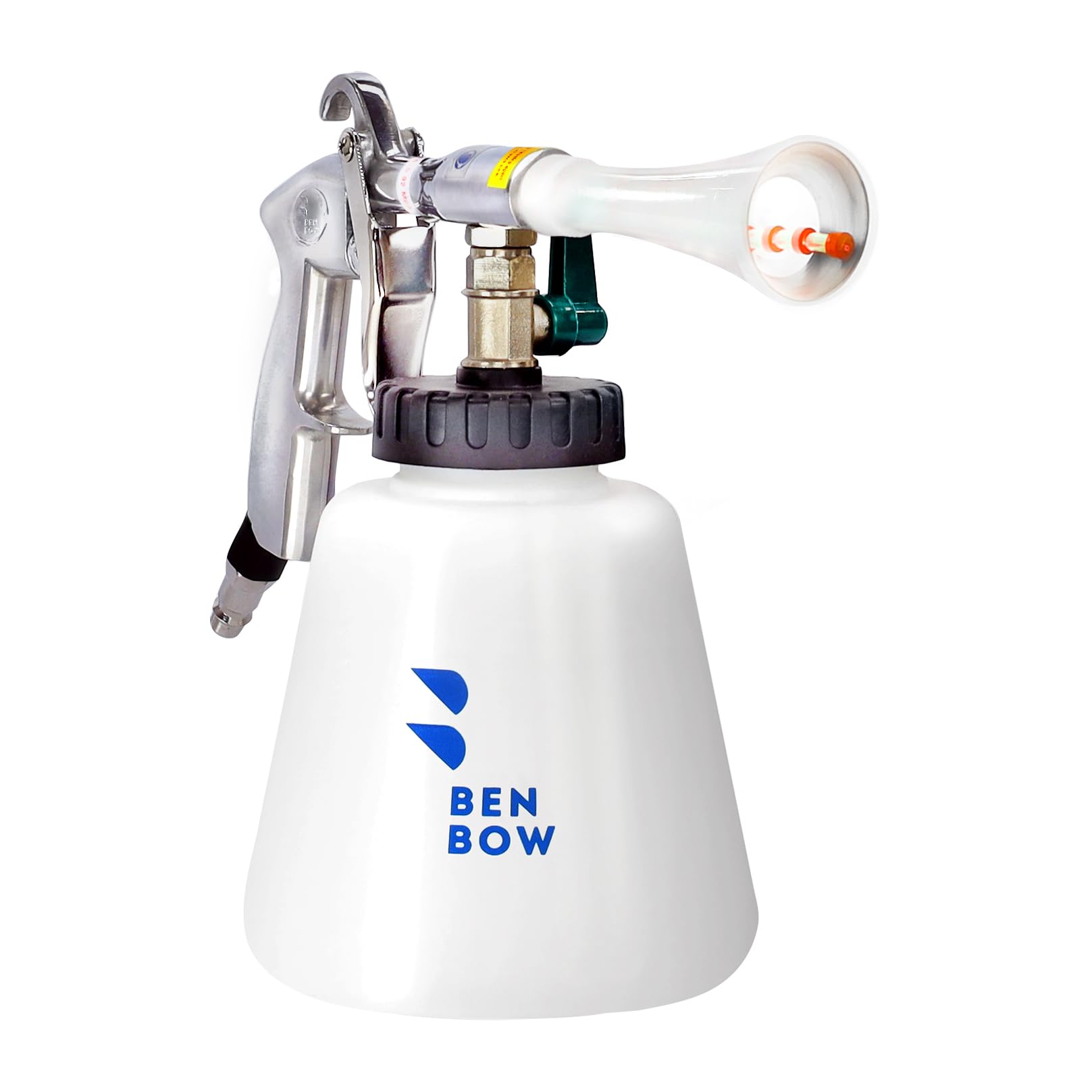 BenBow Druckluft Reinigungspistole Classic und Ausblaspistole mit Venturidüse – perfekte Lösung für gründliche Autoreinigung und schnelles Trocknen