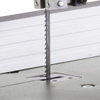 Einhell Bandsäge TC-SB 200/1 (werkzeugloser Sägeblattwechsel, Parallelanschlag, Höhenverstellung, kugelgelagerte Führung, Tisch stufenlos neigbar)
