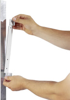 Durable Sichttafelwandhalter (Vario Magnet Wall 5, mit 5 Sichttafeln A4) schwarz, 591401