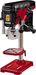 Einhell Säulenbohrmaschine TC-BD (Bis 2410 Min-1, 9 Stufen, Max. Bohrtiefe 50 mm, Einstellbarer Tiefenanschlag, Neig/drehbarer und Höhenverstellbarer Bohrtisch), Mutli, 500 W
