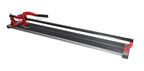 DEDRA Fliesenschneider, manuelle Fliesenschneidmaschine, 1200 mm, 120 cm, mit Kugellager, Führungsschiene mit „X“-Profil, Aluminium-Chassis, mit gummierter Arbeitsplatte (Maximale Schnittlänge 1200mm)