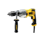 DEWALT 2-Gang-Diamant-Bohrmaschine D21570K (1.300 Watt, für Bohr- und Schlagbohrarbeiten in Beton, Holz, Metall sowie Trockenkernbohrungen, max. Bohr-ø Bohrkronen: 127 mm)
